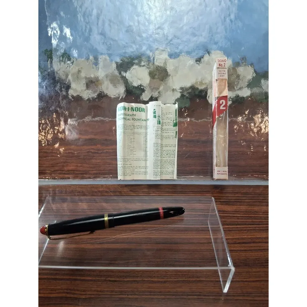 Vintage Koh-I-Noor Rapidograph Pen 3060 No.2 Fountain Pen In Box Gremany